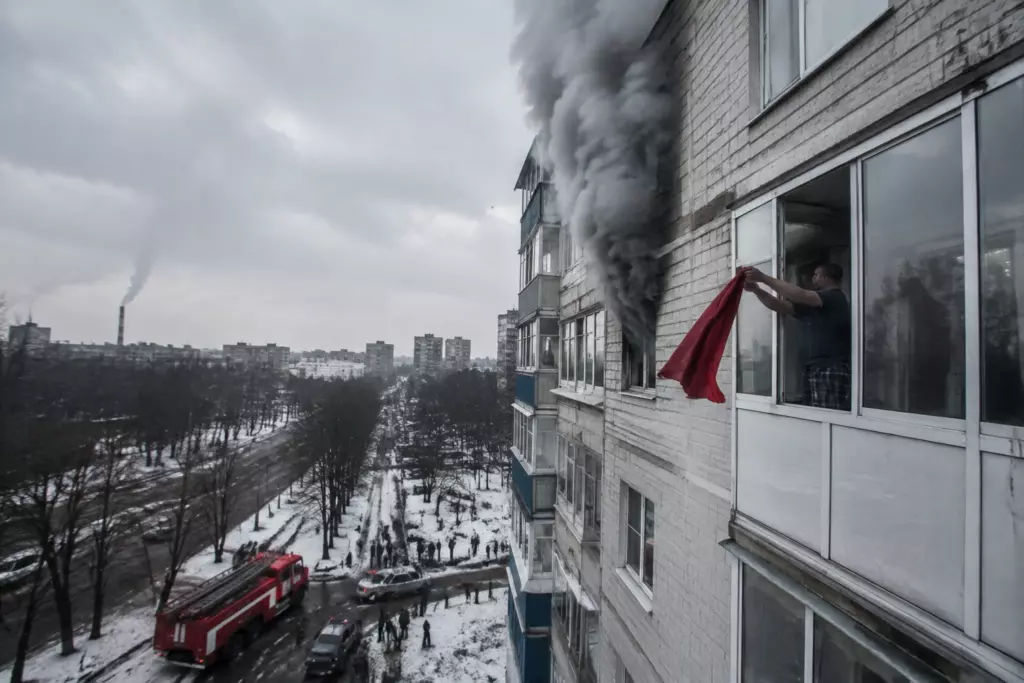Если выход отрезан огнём